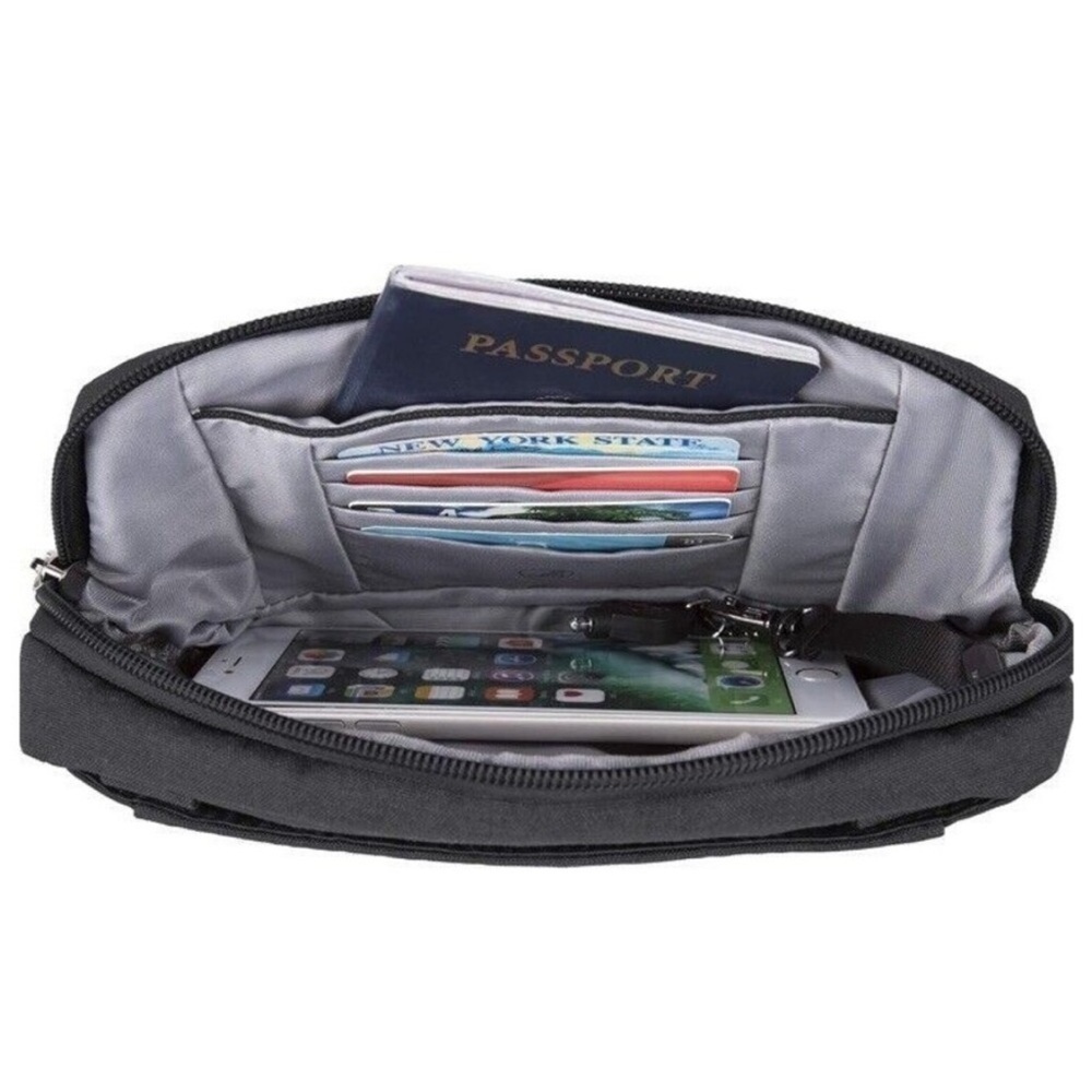 Travelon Anti-Theft Metro Convertible Small Crossbody Bag/Waist Pack NWT, travel - Picture 3 of 12
